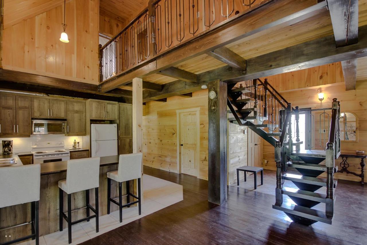 Chalet Diel Herouxville Bagian luar foto